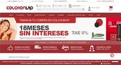 Desktop Screenshot of colchonvip.es